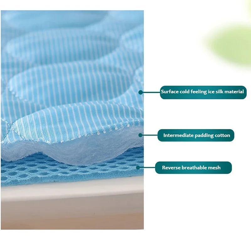 Dog Cooling Mat XL – Summer Self-Cooling Gel Pad for Dogs & Cats