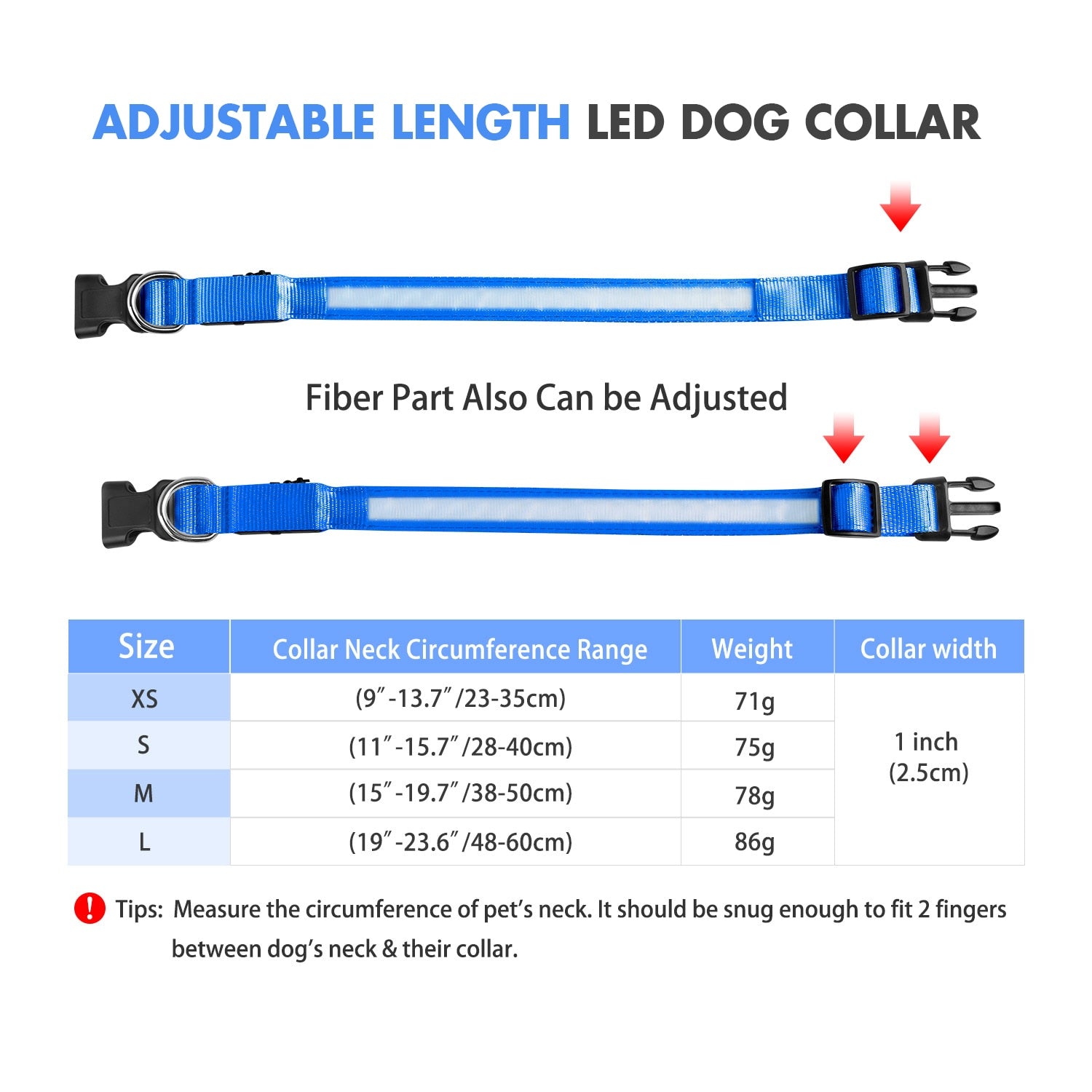 LED DOG COLLAR