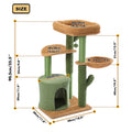 MODERN CACTUS CAT TREE HOUSE