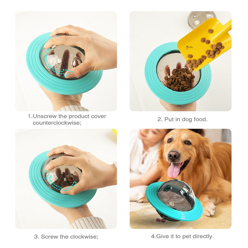 INTERACTIVE DOG CAT FOOD TOY