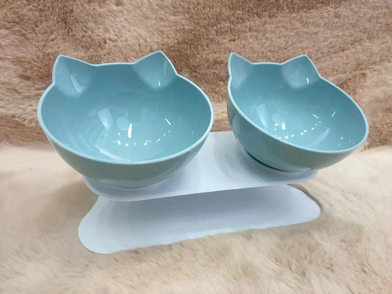 Non-Slip Double Cat Bowl