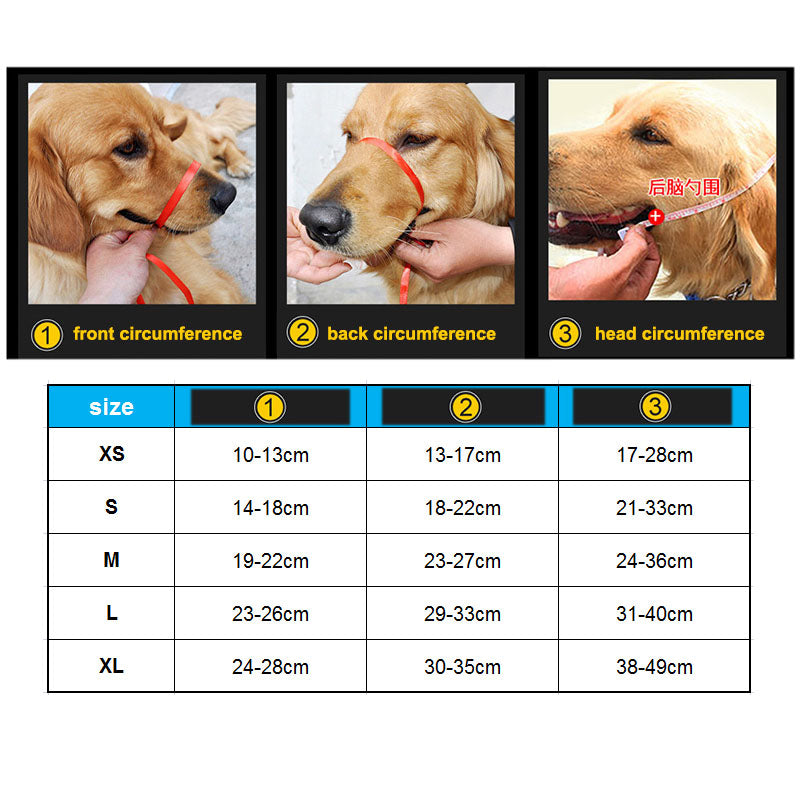 Dogs Anti-Biting Secure Adjustable Muzzle