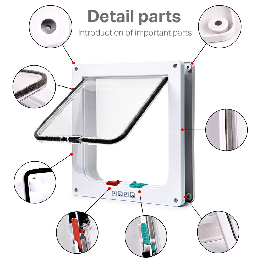 Pet Door 4-Way Security Lock