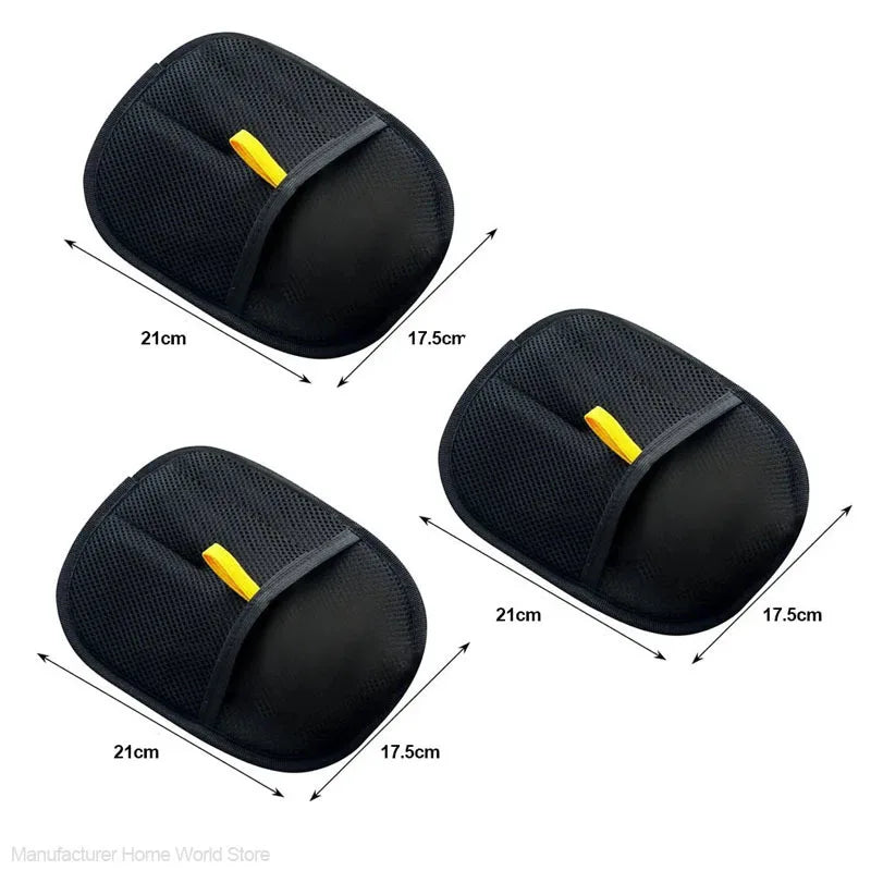 Reusable pet hair remover glove – double-sided brush for cats and dogs, 3 pack set for grooming and furniture cleaning
