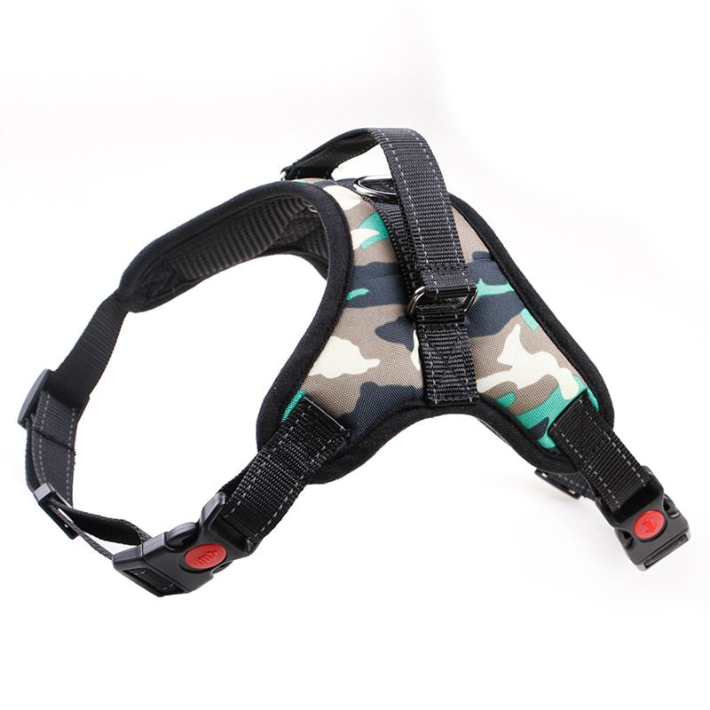 NYLON HEAVY-DUTY LARGE DOG HARNESS