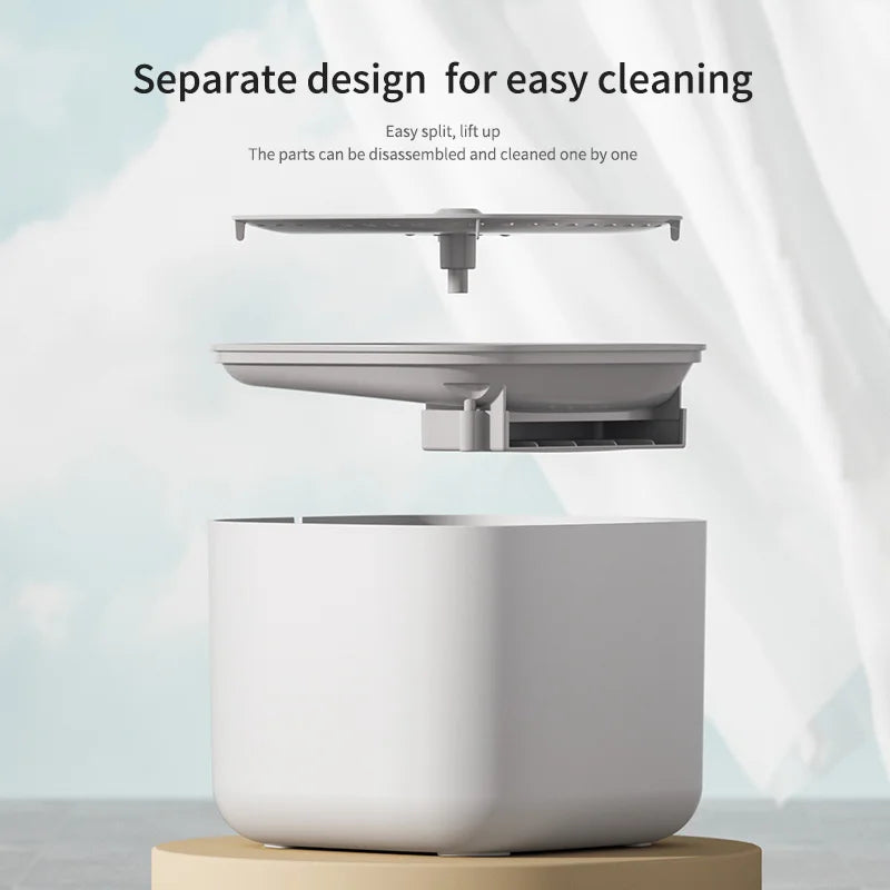 Quiet USB-powered cat dog water fountain
