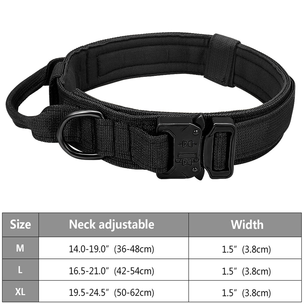 Tactical Dog Adjustable Collar