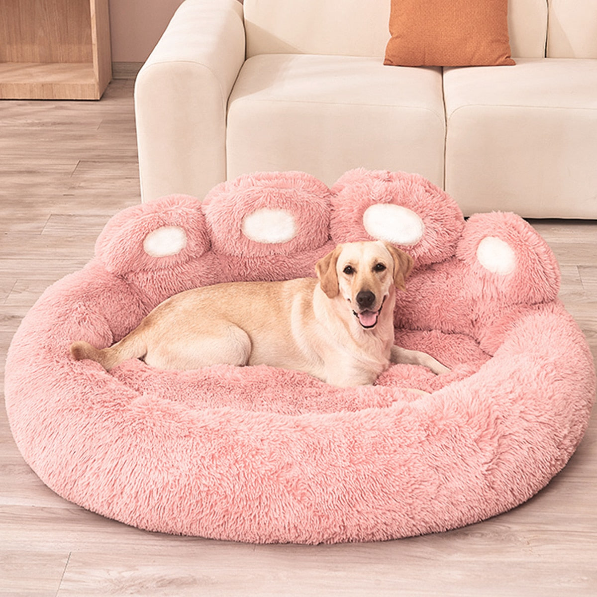 Pets Washable Plush Basket
