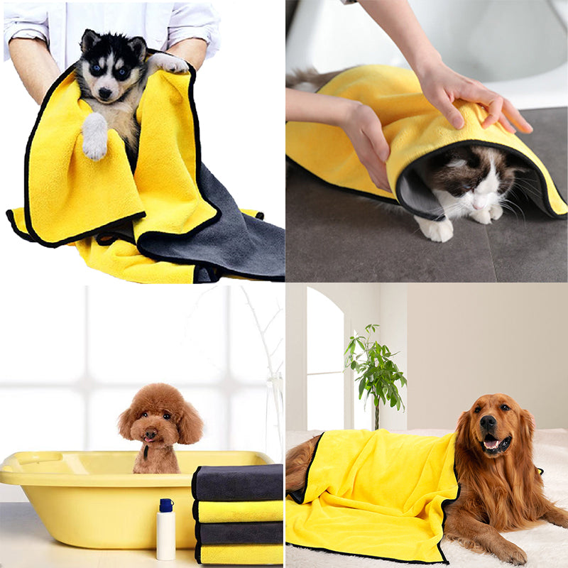 Quick-drying Pet Towels