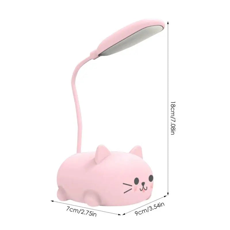 Mini Cat Table Lamp, Portable LED Night Light