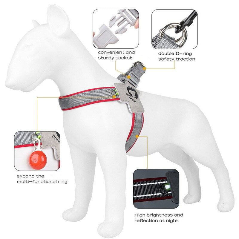 Dog Adjustable  Harness