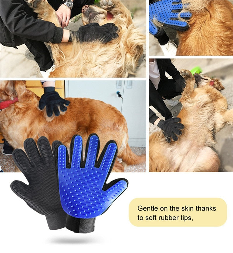 Pet Bath Massage Grooming Glove