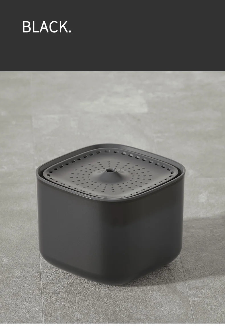 Quiet USB-powered cat dog water fountain