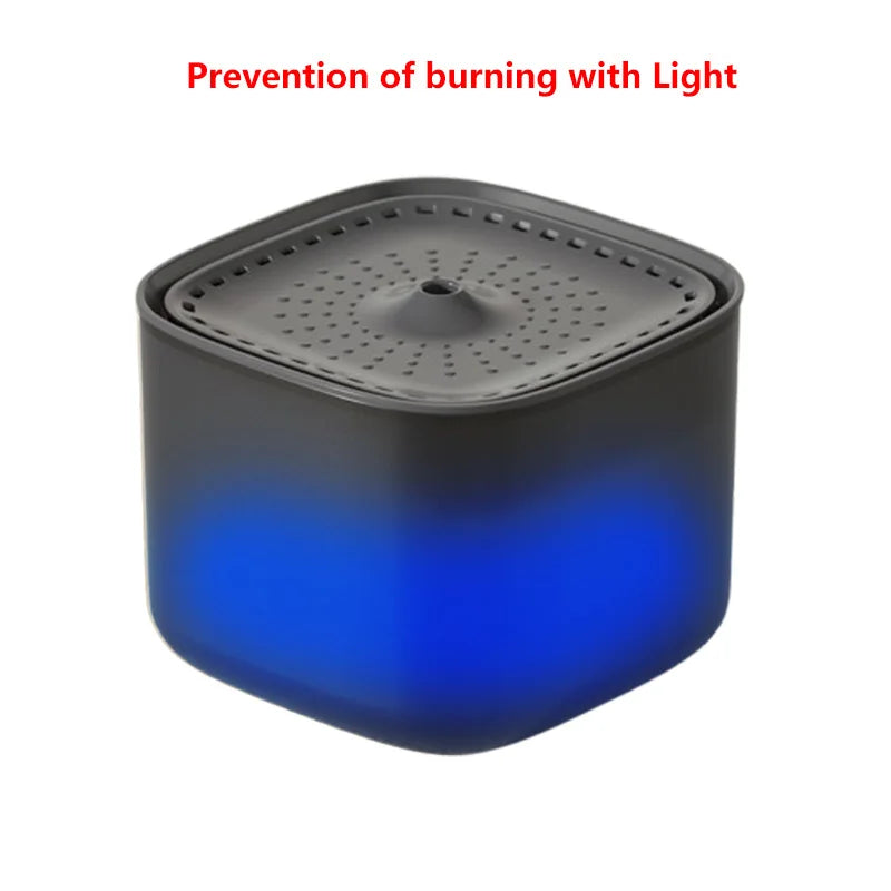 Quiet USB-powered cat dog water fountain