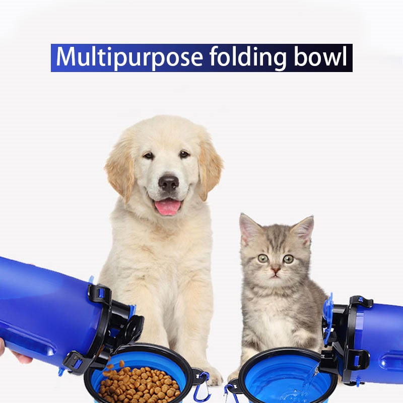 Large Collapsible Pet Folding Bowl