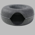 Donut Pet Tunnel Interactive Bed