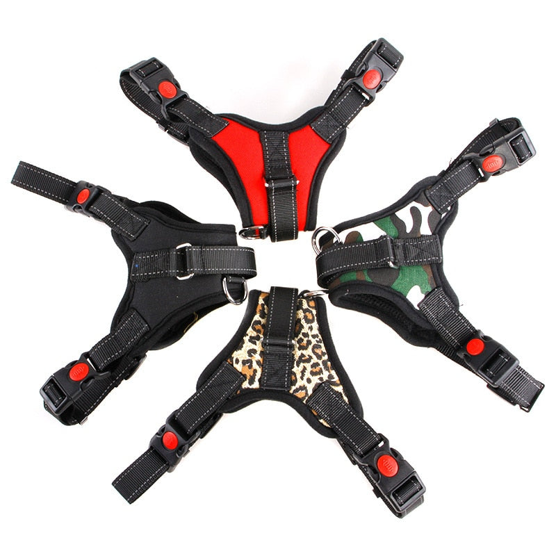 NYLON HEAVY-DUTY LARGE DOG HARNESS