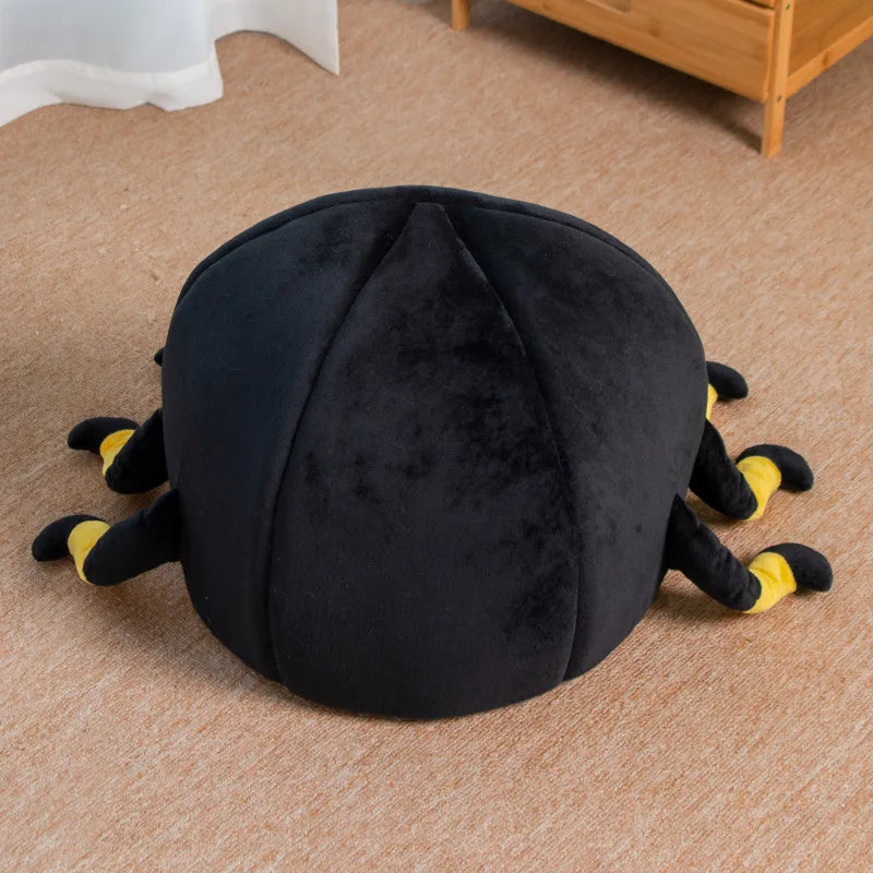 Cats Cute Spider Cat Cave Warm and Soft Creative with Anti-Slip Bottom and with Removable Cushion Cat Tent