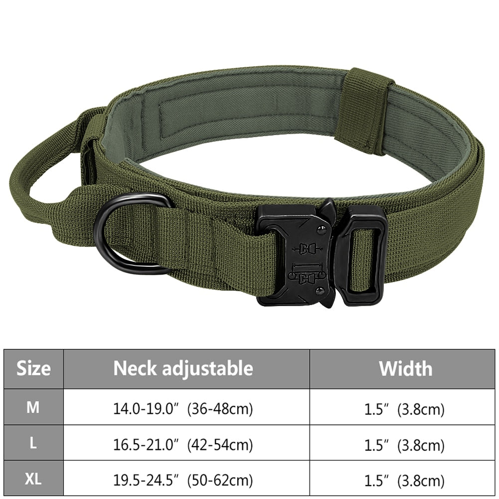 Tactical Dog Adjustable Collar