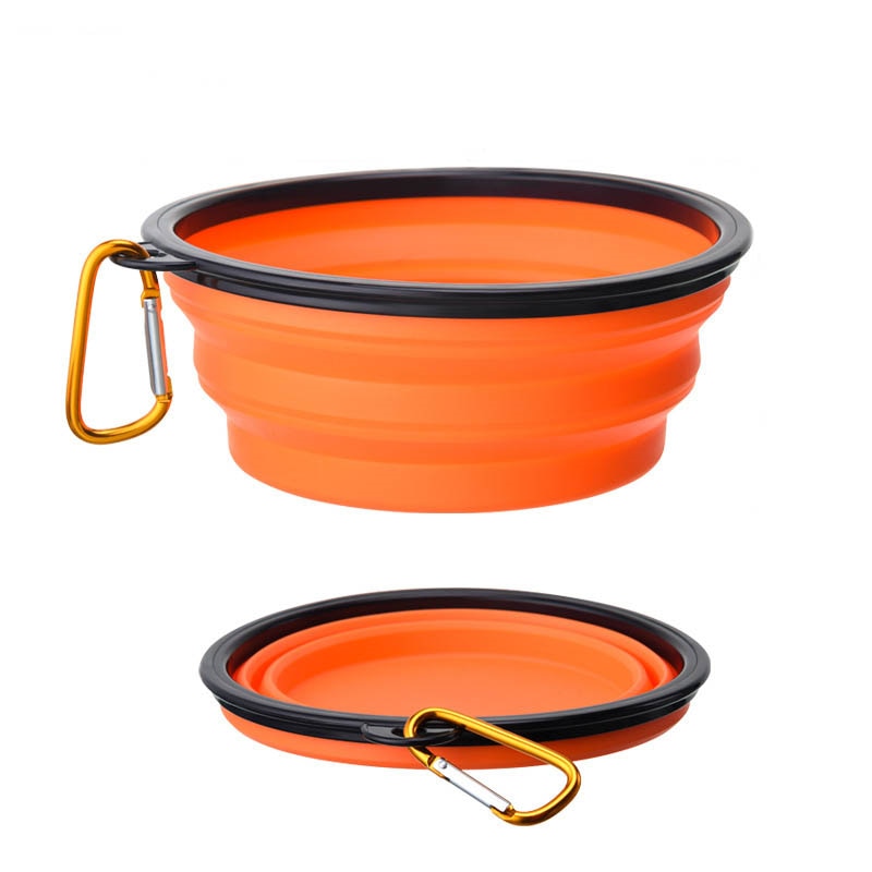 Large Collapsible Pet Folding Bowl