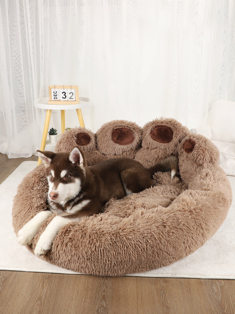 Pets Washable Plush Basket