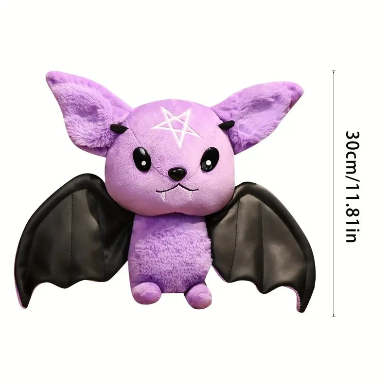 Halloween Plushy Four-Color Demon Bat for Kids, Holiday Gift