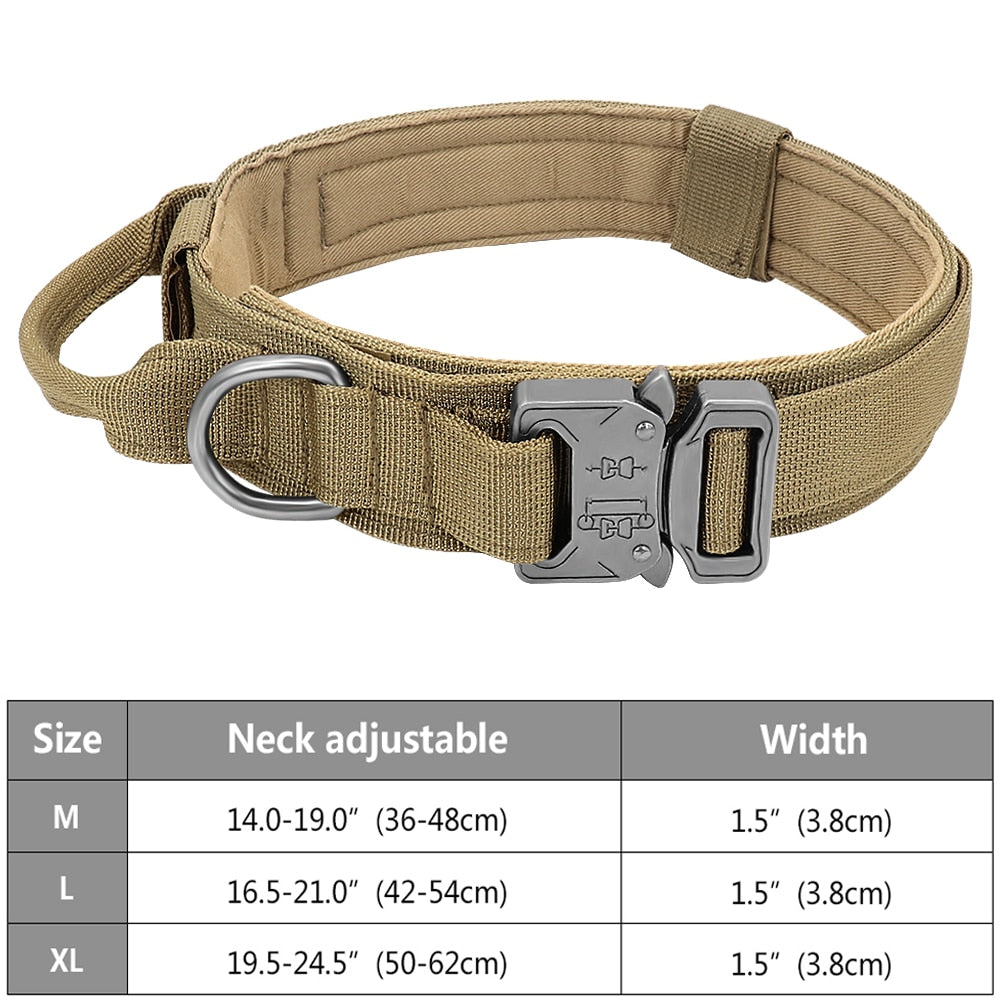 Tactical Dog Adjustable Collar