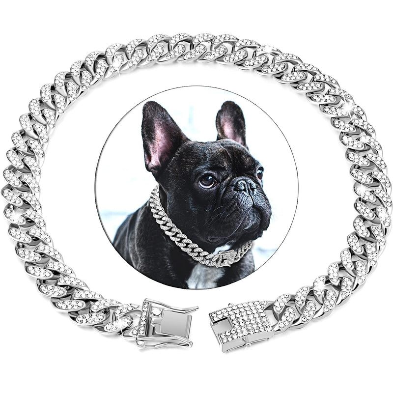 COLLAR WALKING METAL CHAIN COLLAR