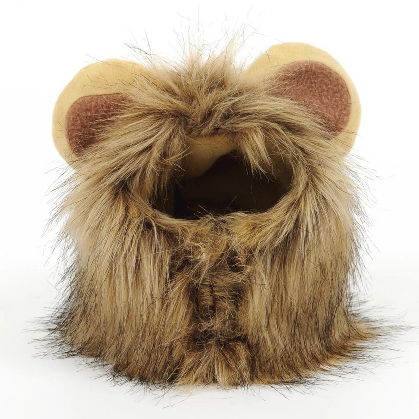 Lion Mane Cat Wig – Funny Cat Halloween Costume | Adjustable Pet Costume for Cats & Small Dogs, Cosplay & Party Outfit