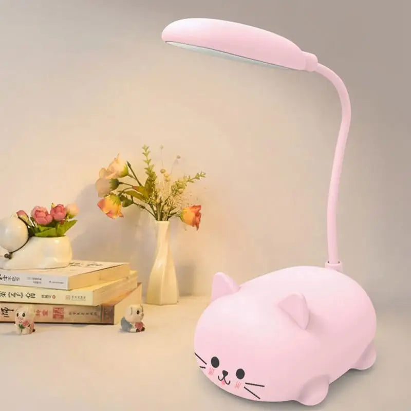 Mini Cat Table Lamp, Portable LED Night Light