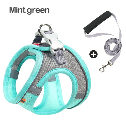 Dog Cat Harness Vest Chest Rope