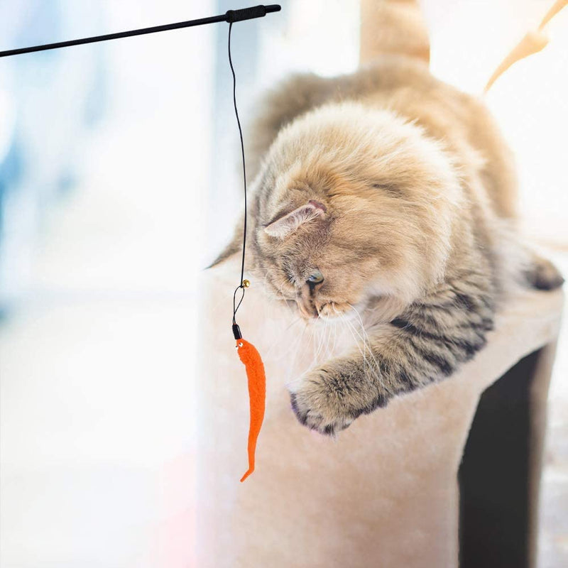 Interactive Cat Feather Toy