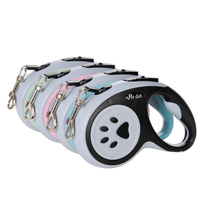 Retractable Durable Paw Design Leashes