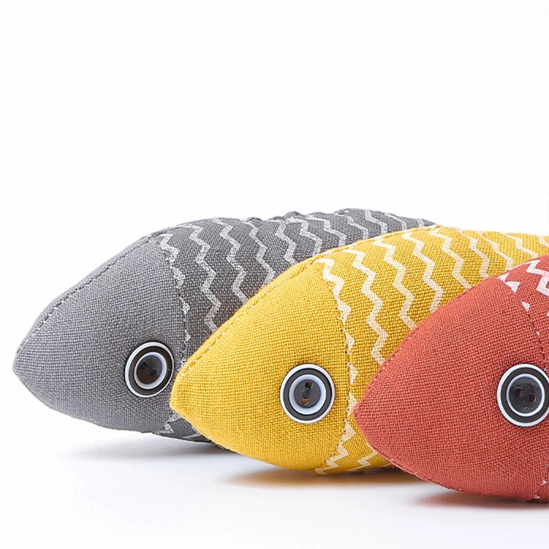 Catnip Crinkle Sound, Soft and Durable, Interactive Kitten Kicker for Indoor Kitty Exercise