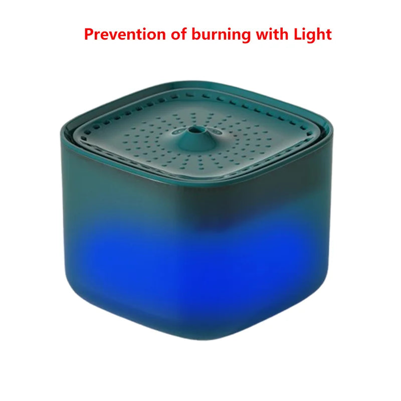 Quiet USB-powered cat dog water fountain