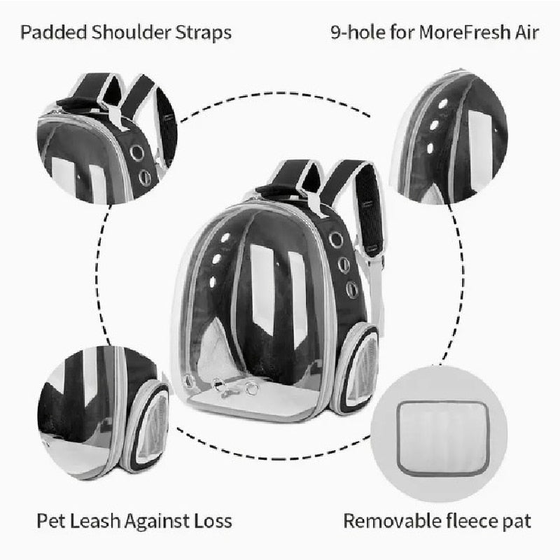 Astronaut Window Pet Carrier