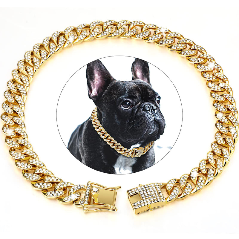 COLLAR WALKING METAL CHAIN COLLAR