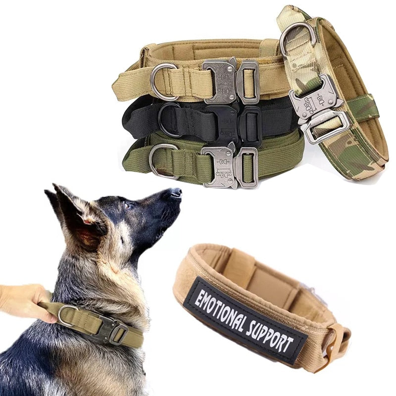 Tactical Dog Adjustable Collar