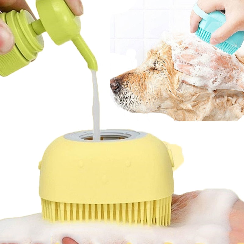 DOG BATH BRUSH