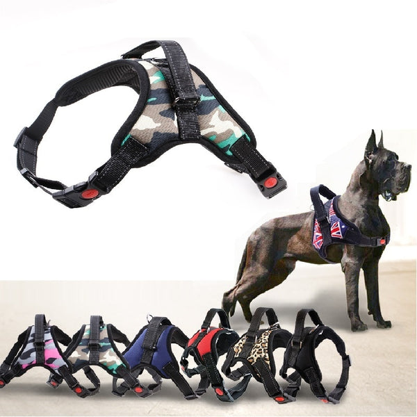 NYLON HEAVY-DUTY LARGE DOG HARNESS